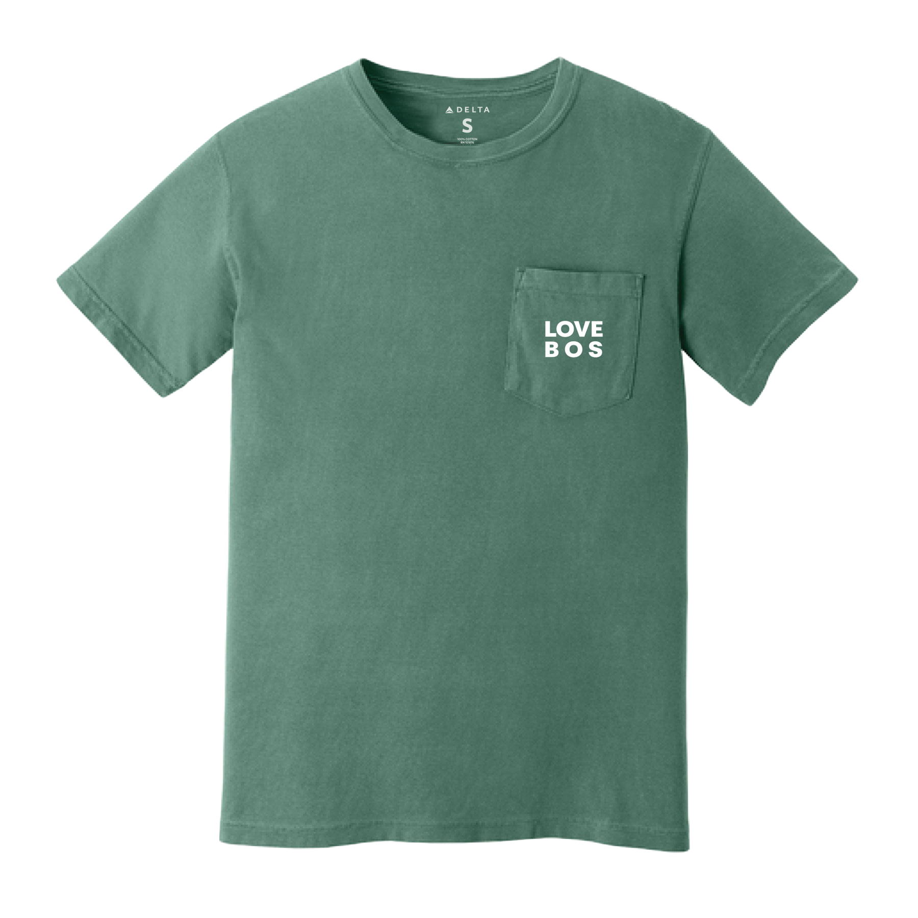 Hub Love BOS Pocket Tee – Delta Shop