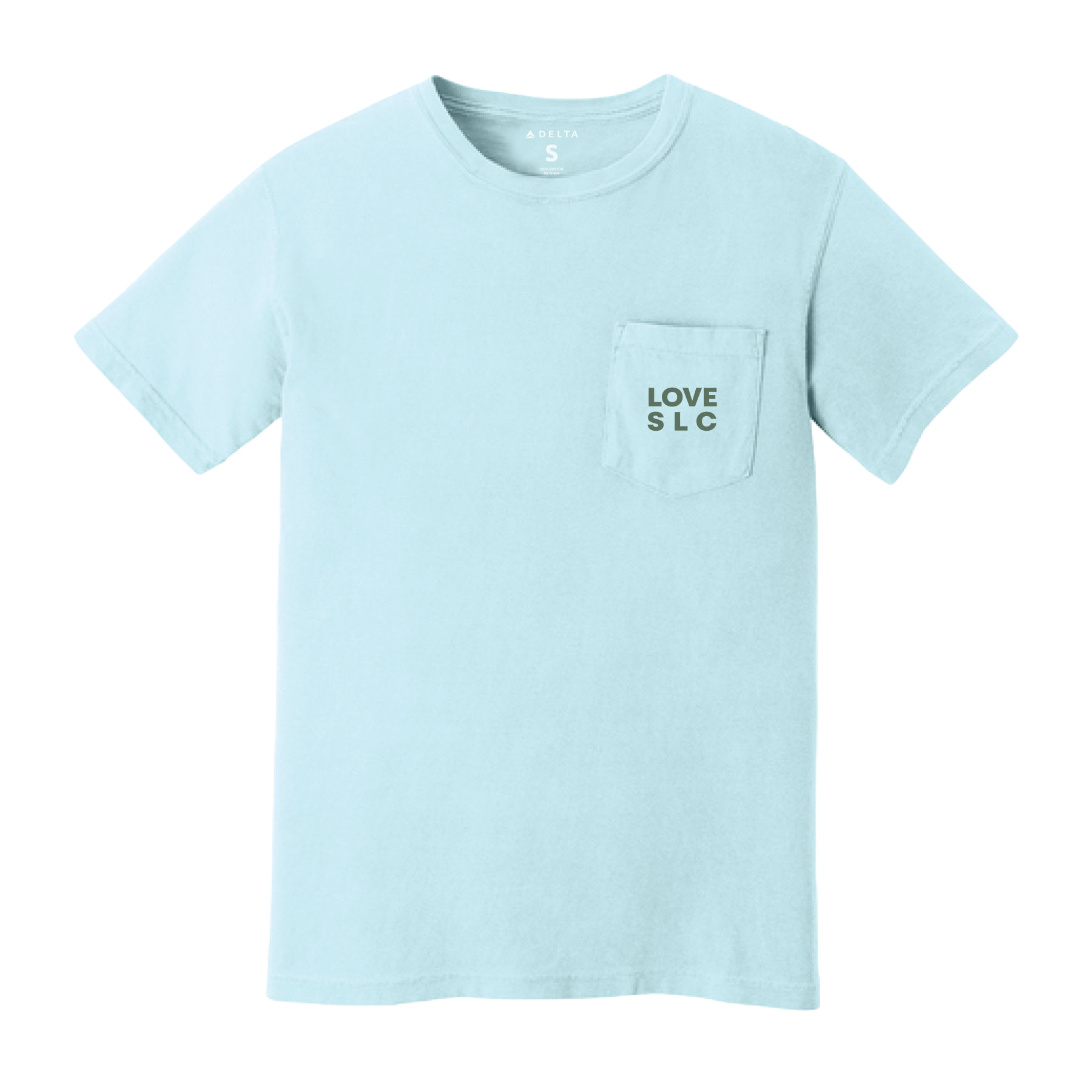 Hub Love SLC Pocket Tee – Delta Shop