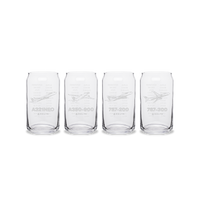 Fleet Soda Glass Set of 4