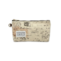 Lucy Zipper Pouch - Letters from Home