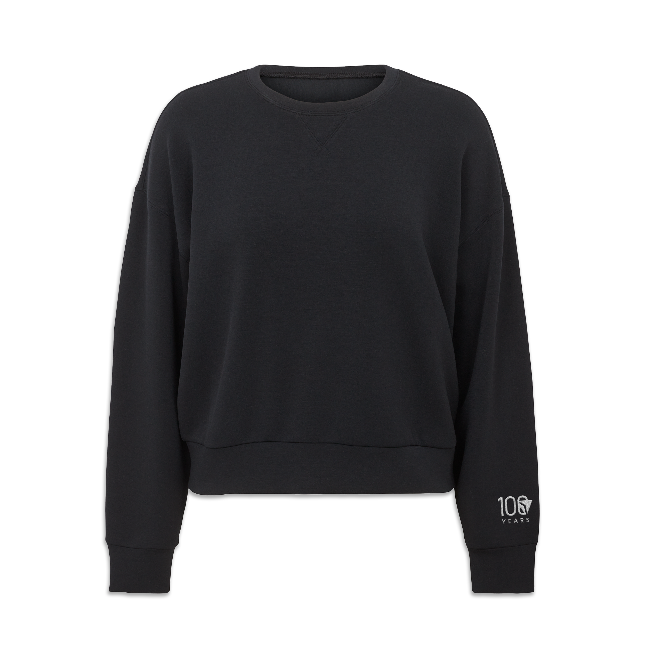 SPANX AirEssentials® Centennial Crewneck in Black – Delta Shop
