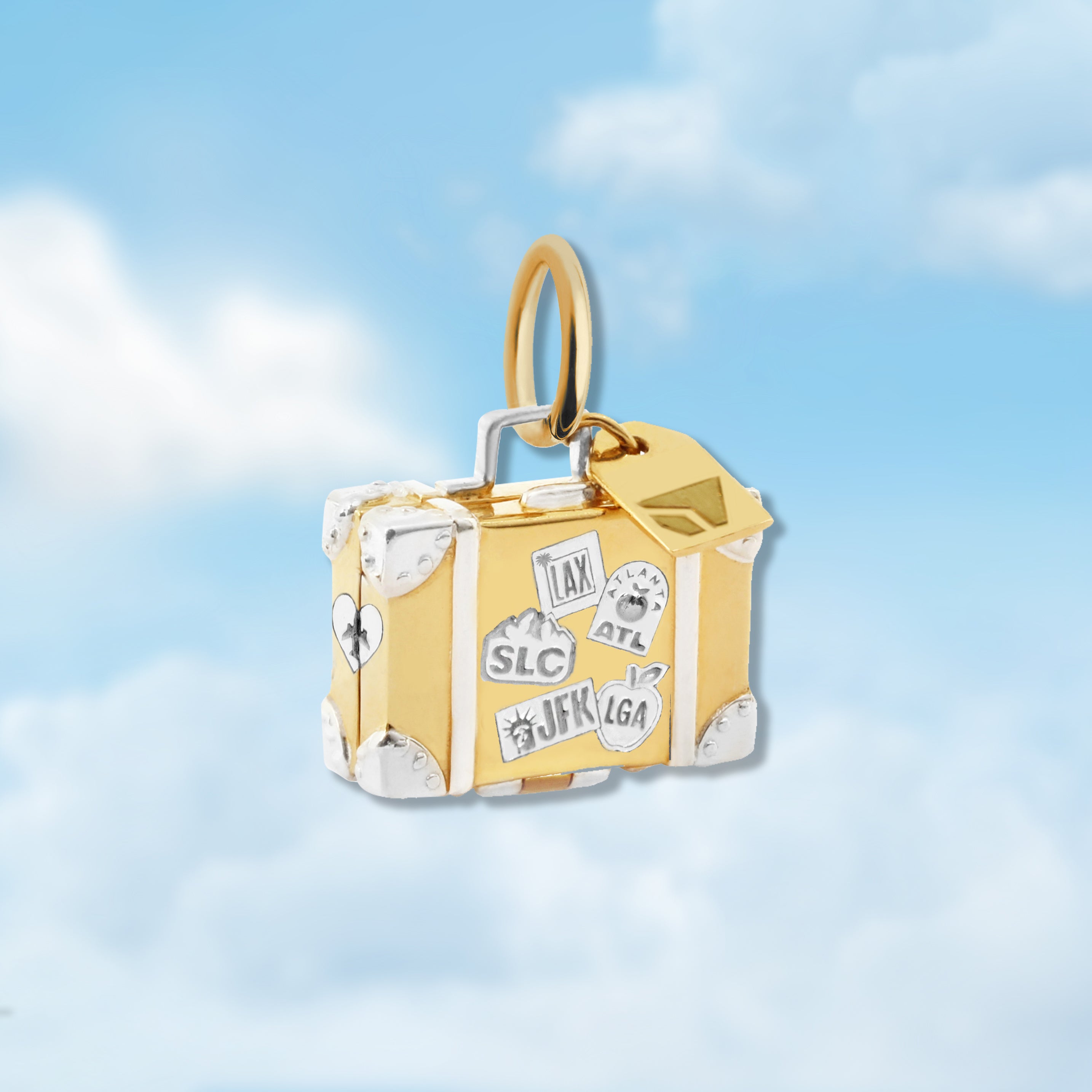 Delta Vintage Suitcase Charm – Delta Shop