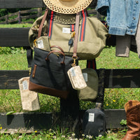 Nellie Weekender Bag with Delta Plane Charm