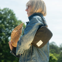 Augusta Belt Bag - Black Wash Canvas