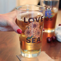 Hub Love SEA Pint Glasses - Set of 2