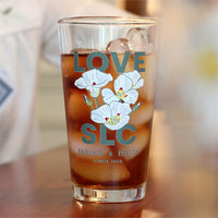 Hub Love SLC Pint Glasses - Set of 2