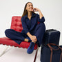SPANX AirEssentials® Centennial Wide Leg Pant in Navy