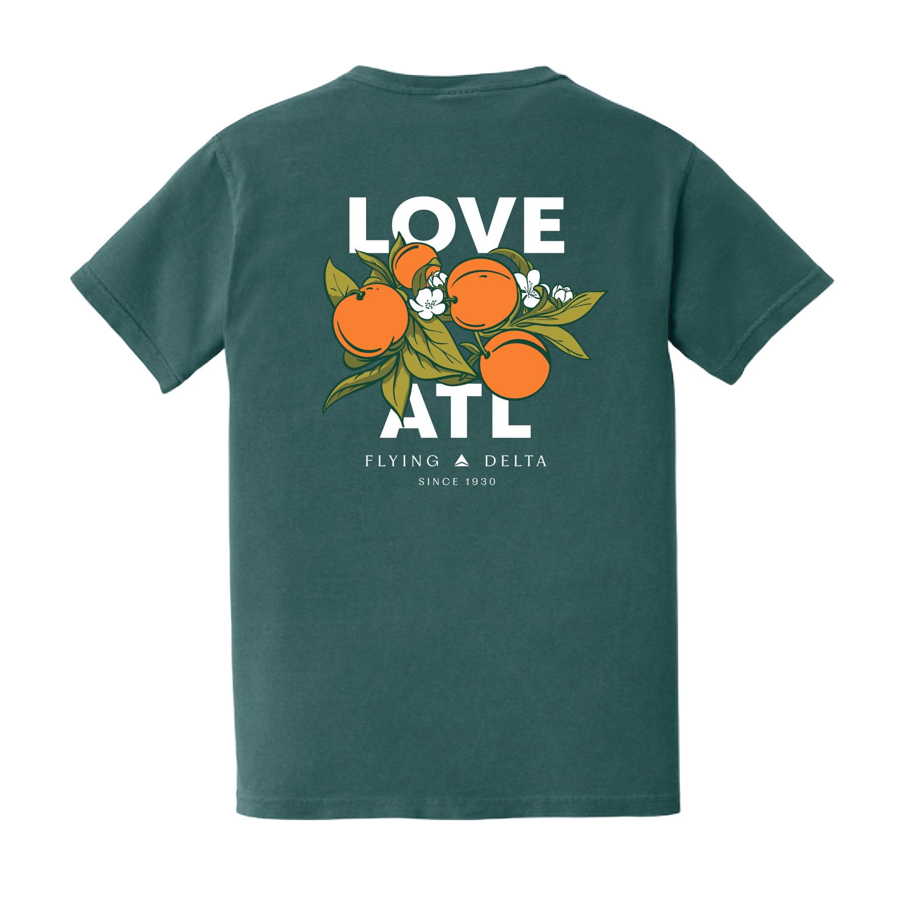 Hub Love ATL Pocket Tee – Delta Shop