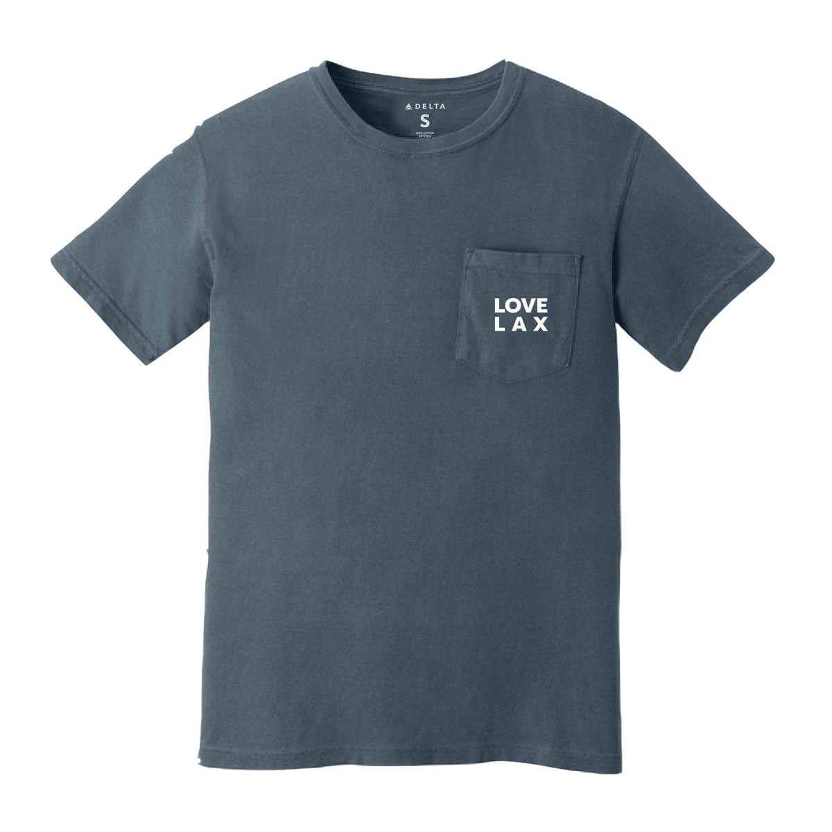 Hub Love LAX Pocket Tee – Delta Shop Hub Love LAX Pocket Tee – Delta Shop