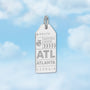 Atlanta ATL Luggage Tag Charm