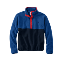 Colorblock Snap Fleece Pullover
