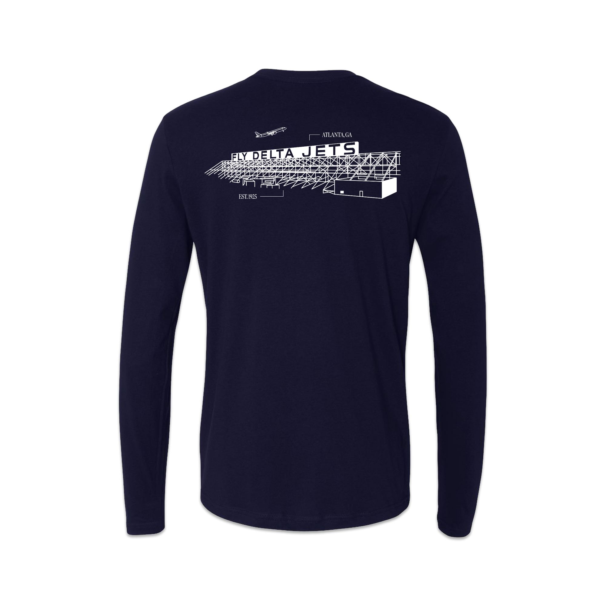 Fly Delta Jets Long Sleeve Tee