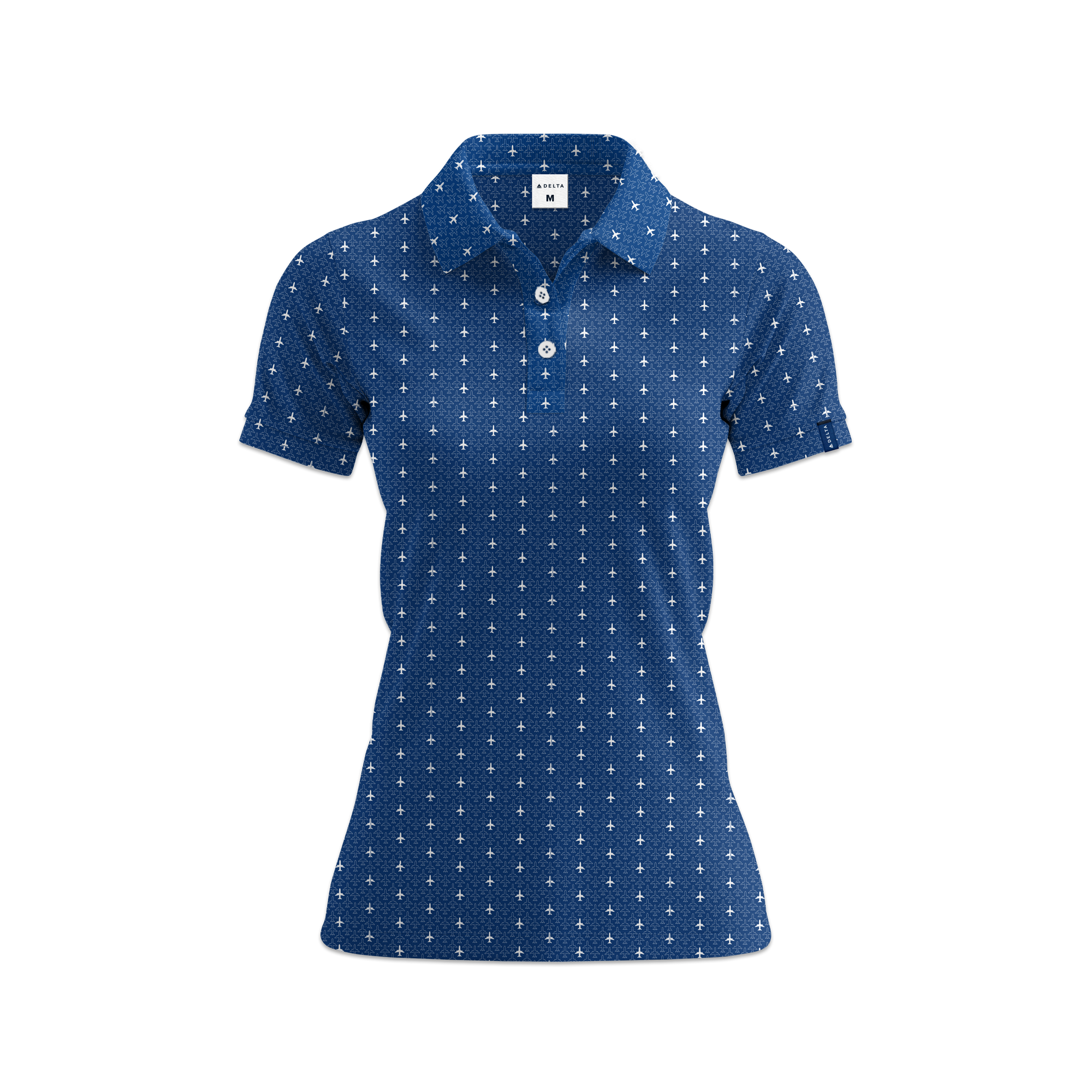 Women's Golf Performance Polo - Flight Pattern
