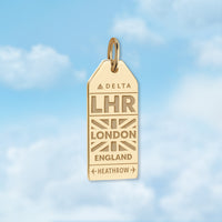 London LHR Luggage Tag Charm