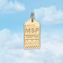 Minneapolis MSP Luggage Tag Charm