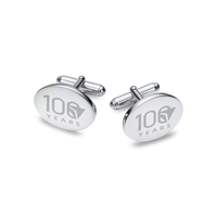 Sterling Silver Centennial Cufflinks