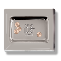 Medallion Chrome Trinket Tray