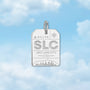 Salt Lake City SLC Luggage Tag Charm