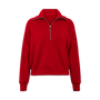 SPANX AirEssentials® Half Zip with Centennial Zipper Pull in SPANX® Red