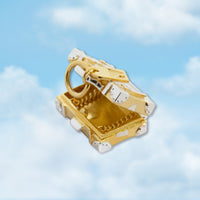 Delta Vintage Suitcase Charm