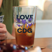 Hub Love CDG Pint Glasses - Set of 2