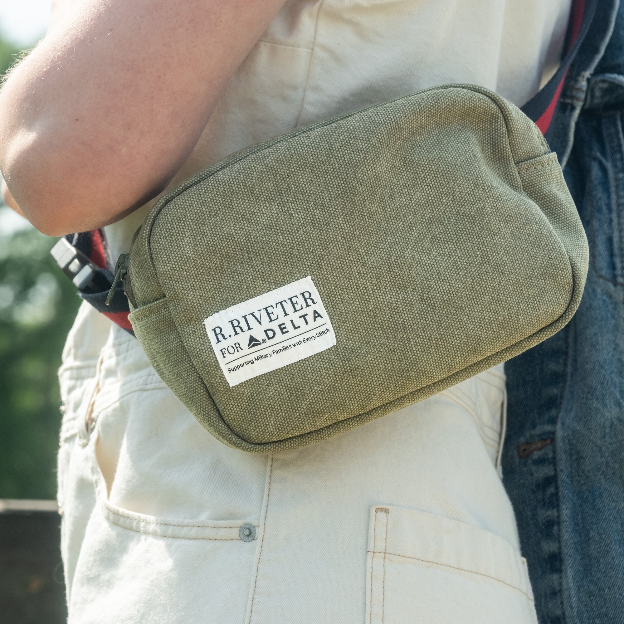 Augusta Belt Bag - Fatigue Wash Canvas